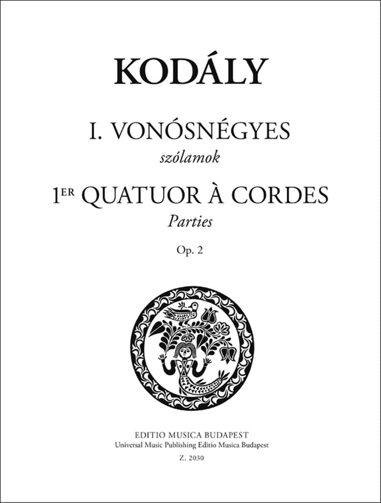 Streichquartett Nr. 1 op. 2